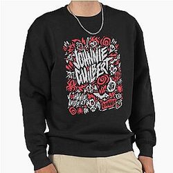 Johnnie Guilbert Red Pullover Sweatshirt