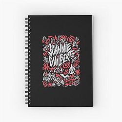 Johnnie Guilbert Red Spiral Notebook