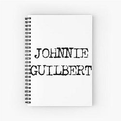 Johnnie Guilbert Spiral Notebook