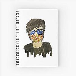 johnnie guilbert Spiral Notebook