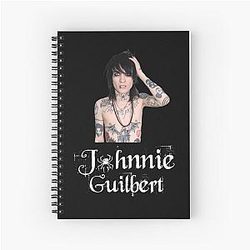 Johnnie Guilbert Merch Spiral Notebook