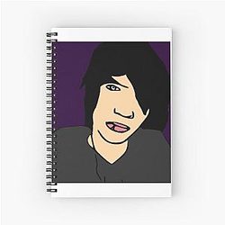Johnnie Guilbert Spiral Notebook