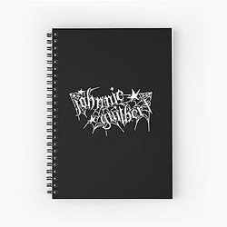 Johnnie Gilbert Text Spiral Notebook
