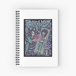 Johnnie Guilbert zombie doodle Notebook