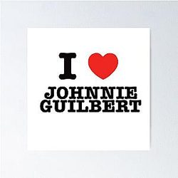 I Heart Johnny Gilbert Poster