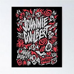 Johnnie Guilbert Red Poster