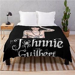 Johnnie Guilbert Merch Throw Blanket