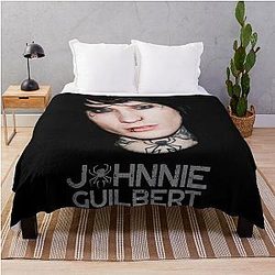 Johnnie Guilbert Fan Art Throw Blanket