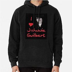 I love Johnny Guilbert - Red Pullover Hoodie