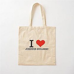 I Heart Johnnie e Gilbert Cotton Tote Bag