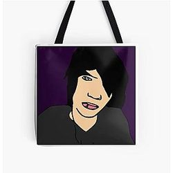 Johnnie Guilbert All Over Print Tote Bag