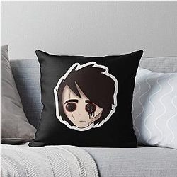 Johnnie Gilbert Voodoo Head Throw Pillow