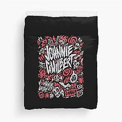 Johnnie Guilbert Red Duvet Cover
