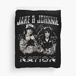 Johnnie Guilbert Merch Duvet Cover