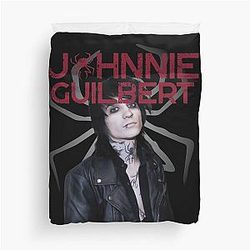 Johnnie Guilbert Merch Duvet Cover