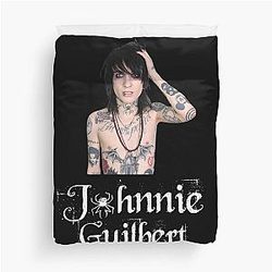 Johnnie Guilbert Merch Duvet Cover
