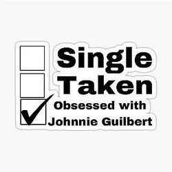 Obsessed with Johnnie Guilbert Sticker