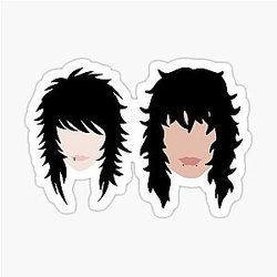 Johnnie Guilbert and Jake Webber Stickers