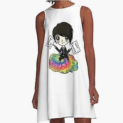 Johnnie Gilbert A-Line Dress