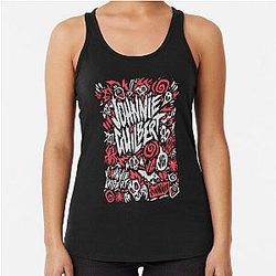 Johnnie Guilbert Red Racerback Tank Top