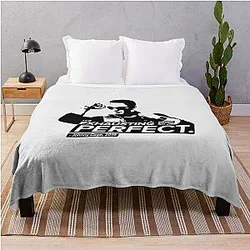 Being Perfect - Johnny Cage Throw Blanket