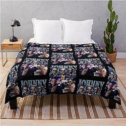 Johnny Vintage Throw Blanket