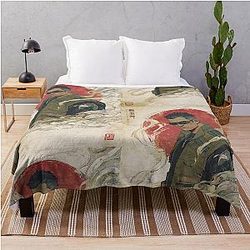 Iconic Johnny Cage Mortal Kombat Throw Blanket