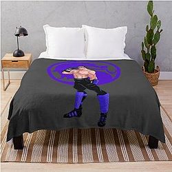 Mortal Kombat Johnny Cage Throw Blanket