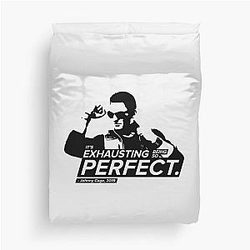 Being So Perfect! Johnny Cage Quotes Duvet Cover