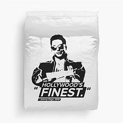 Mr. Hollywood's Finest! Johnny Cage Duvet Cover