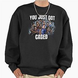 Johnny Cage Mortal Kombat You Got Caged Sweatshirt