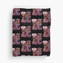 I Love Johnny Cage Duvet Cover