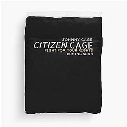 Citizen Johnny Cage Video Game Duvet Cover