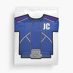 Mortal Kombat II Johnny Cage Uncaged Fury Duvet Cover