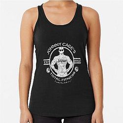 Distressed Johnny Cage's Gym Tank Top