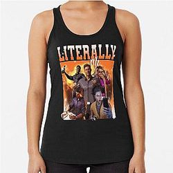 Johnny Cage Me Racerback Tank Top