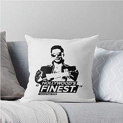 Mr. Hollywood's Finest- Johnny Cage Quotes Throw Pillow