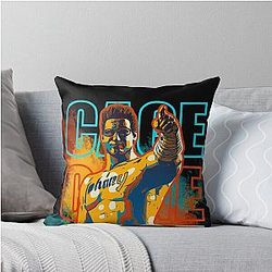 Johnny Cage Throw Pillow