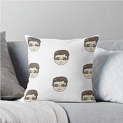 Little Johnny Cage Throw Pillow