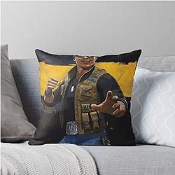 Johnny Cage Classic T Shirt Throw Pillow