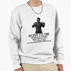 Johnny Cage Born to Die Pullover Sweatshirt
