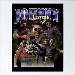 Johnny Cage Mortal Kombat Poster