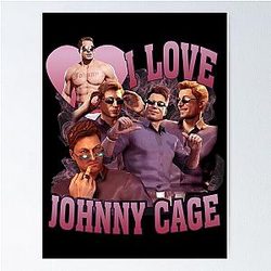 I Love Johnny Cage Poster