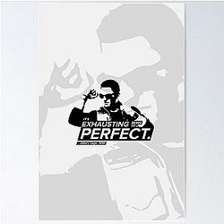 Being Perfect Johnny Cage Quotes Poster