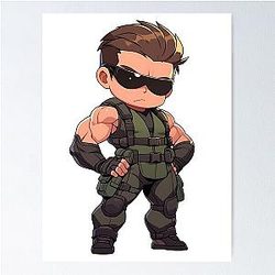 Johnny Cage Mortal Kombat The Hollywood Superstar Poster