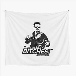 We Are Sexy Bitches Johnny Cage Quote Tapestry