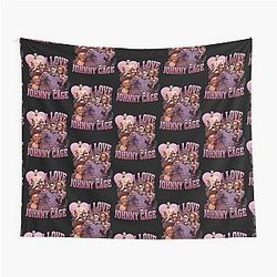 I Love Johnny Cage Tapestry