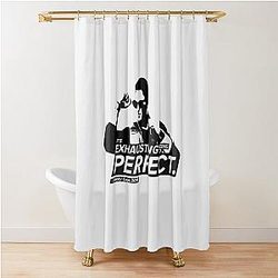 Being Perfect - Johnny Cage Quotes Shower Curtain