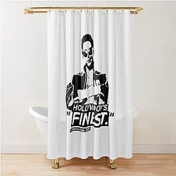 Mr. Hollywood's Finest Johnny Cage Quotes Shower Curtain