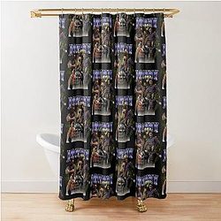 Johnny Cage Mortal Kombat Vintage Shower Curtain